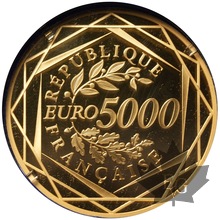 FRANCE-2014-5000 EURO-MONNAIE DE PARIS-FDC