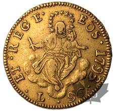 ITALIE-1793-96 Lire-Repubblica di Genova-TTB