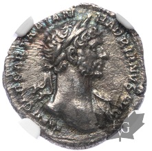 Rome-117-138-DENARIUS-HADRIAN-NGC CH XF