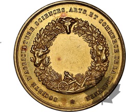FRANCE-Médaille en or-AGRICULTURE-NGC MS61