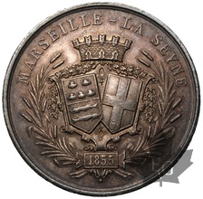 FRANCE-1855-MEDAILLE-LA SEYNE-Superbe