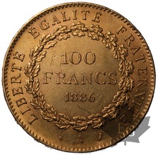 FRANCE-1886A-100 FRANCS-Superbe