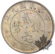 CHINE-1920-20 CENTS-AU55