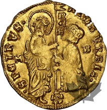 ITALIE-1350-1439-DUCAT-PAPAL STATES-NGC MS64