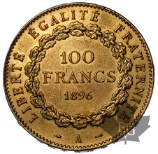 FRANCE-1896-100 FRANCS-III République-SUP Très Rare