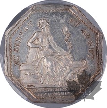 FRANCE-1786-JETON-LOUIS XVI-PCGS AU58