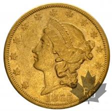 USA-1865-20 DOLLARS LIBERTY HEAD-TTB