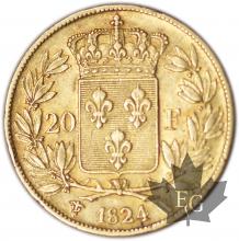 FRANCE-1824W-20 FRANCS