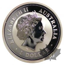 AUSTRALIE-2005-1 DOLLARS-1 OZ-SILVER-PROOF
