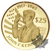 NIUE-1994-25 DOLLARS-KENNEDY-PROOF