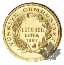 TURQUIE-1997-100.000 LIRA-PROOF