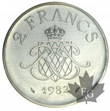 MONACO-1982-2 FRANCS
