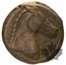 GRECE-Afrique-du-Nord-Zeugitanie-Carthage-Petit Bronze-TB