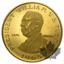 LIBERIA-1965-12 DOLLARS-PROOF