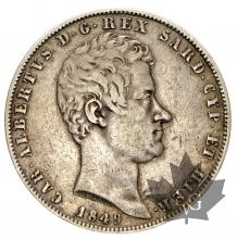 ITALIE-1849G-5 Lire-pr TTB