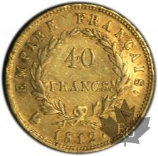 FRANCE-1812A-40 FRANCS or-TTB