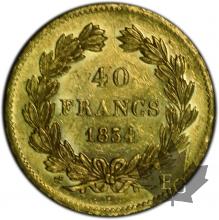 FRANCE-1834A-40 FRANCS or