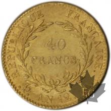 FRANCE-1803-AN 12A-40 FRANCS