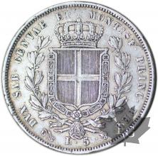 ITALIE-1831G-5 Lire-Carlo Alberto-GENOVA-TTB