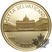 VATICAN-1999-100.000 LIRE ORO