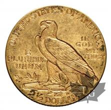 USA-1926-2 1/2 DOLLARS-INDIAN HEAD-SUP-FDC