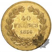 FRANCE-1836A-40 FRANCS-prSUP