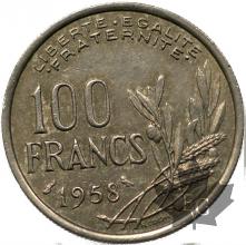 FRANCE-1958-100 FRANCS COCHET-TTB-SUP