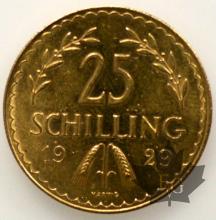 AUTRICHE-1929-25 SHILLING-SUP-FDC