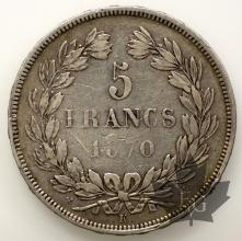 FRANCE-1870K-5 FRANCS-prTTB