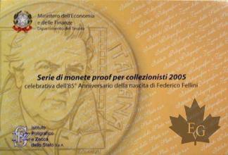 ITALIE-2005-Série Proof 2005