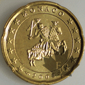 MONACO-2002-20 Cent