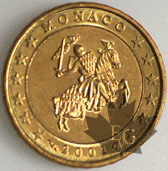 MONACO-2001-10 Cent
