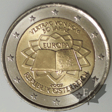 AUTRICHE-2007-2 EURO COMMEMORATIVE