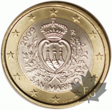 SAINT MARIN - 2009 - 1 Euro