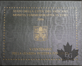 VATICAN - 2006 - 2 Euro commémorative