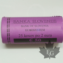SLOVENIE-2010-2 EURO COMMEMORATIVE  X 25