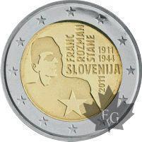 SLOVENIE-2011-2 EURO COMMEMORATIVE