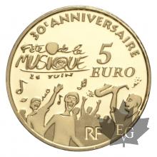 FRANCE-2011-5 EURO-PROOF-MONNAIE DE PARIS