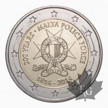 MALTE-2014-2 EURO COMMEMORATIVE-FDC