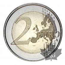 ESPAGNE-2014-2 EURO COMMEMORATIVE-Juan Carlos et Felipe-FDC