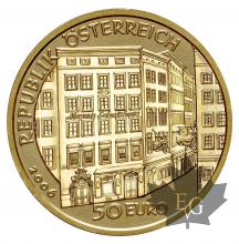 AUTRICHE-2006-50 EURO-Mozart-PROOF
