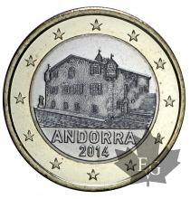 ANDORRE-2014-1 EURO-FDC