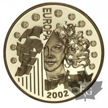 FRANCE-2002-10 EURO-PROOF-MONNAIE DE PARIS