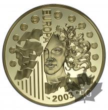 FRANCE-2003-50 EURO-PROOF-MONNAIE DE PARIS