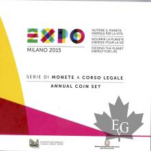 ITALIE-2015-SERIE FDC-MILANO EXPO