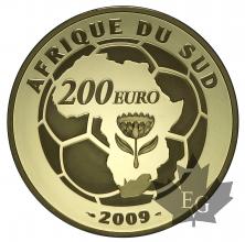 FRANCE-2009-200 EURO-COUPE DU MONDE-PROOF