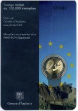 ANDORRA-2014-2 EURO COMMEMORATIVE-BU