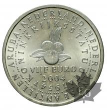 PAYS BAS-2004-5 EURO ARGENT-FDC