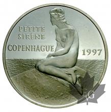 FRANCE-1997-100 FRANCS-15EURO-COPENHAGUE-FDC