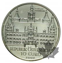 AUTRICHE-2002-10 EURO ARGENT-KEPLER-FDC